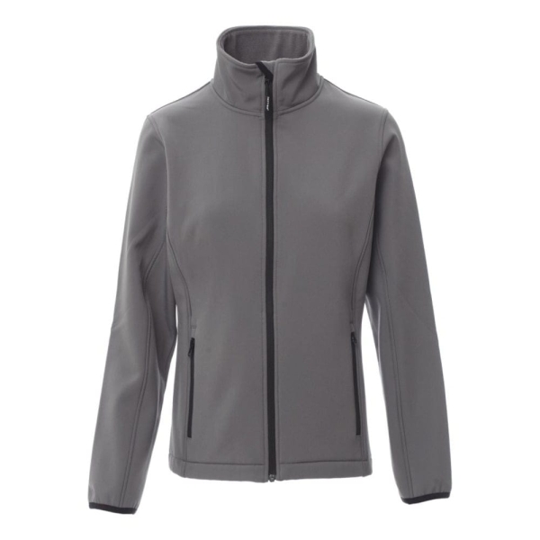 Jacheta softshell Payper Perth Lady Femei, 100% polyester Soft shell mecanic stretch, Toamna-Iarna, 280 g/m2