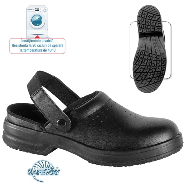 Saboti Safeway A113 Rosemary SB E A FO SR, material rezistent la abraziune, Air-dry, PU 1D, Antistatic, Da