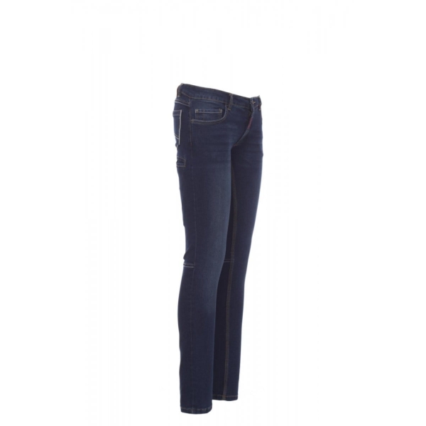 Blugi Payper San Francisco Lady, Femei, Denim stretch 72% bumbac + 26% polyester + 2% elastane, Toate anotimpurile, 350 g/m2