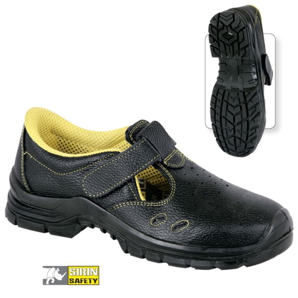 Sandale Sirin Lucina S1 SRC,  PU 1D, barete cu scai Velcro, antistatic.