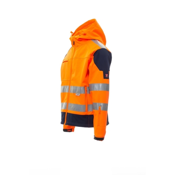 Jacheta softshell Payper Shine 2.0 Barbati, 100% polyester Soft shell, Toamna-Iarna, 310 g/m2