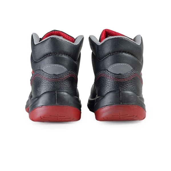 Bocanci Sirin Parang_21 S3 SRC -  material rezistent la abraziune, asigură aerisirea piciorului, PU 2D, Tip burduf - dublata cu material spongios, Insiretare prin perforatii consolidate cu capse metalice