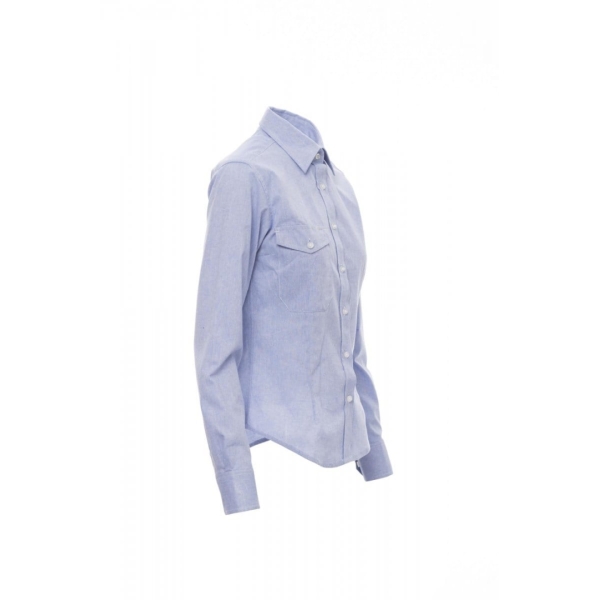 Camasa cu maneca lunga Payper Specialist Lady, Femei, 100% bumbac sanfor, Toate anotimpurile, 130 g/m2