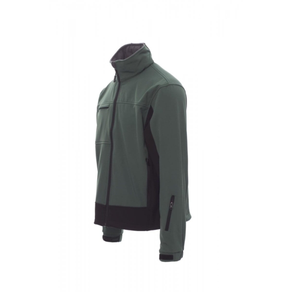 Men's Soft-Shell Polyester Elastane Jacket for Autumn-Winter, 330 g/m2 - Payper Storm