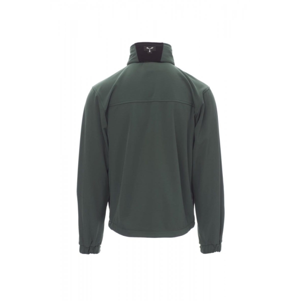Men's Soft-Shell Polyester Elastane Jacket for Autumn-Winter, 330 g/m2 - Payper Storm
