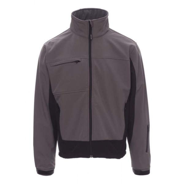 Men's Soft-Shell Polyester Elastane Jacket for Autumn-Winter, 330 g/m2 - Payper Storm