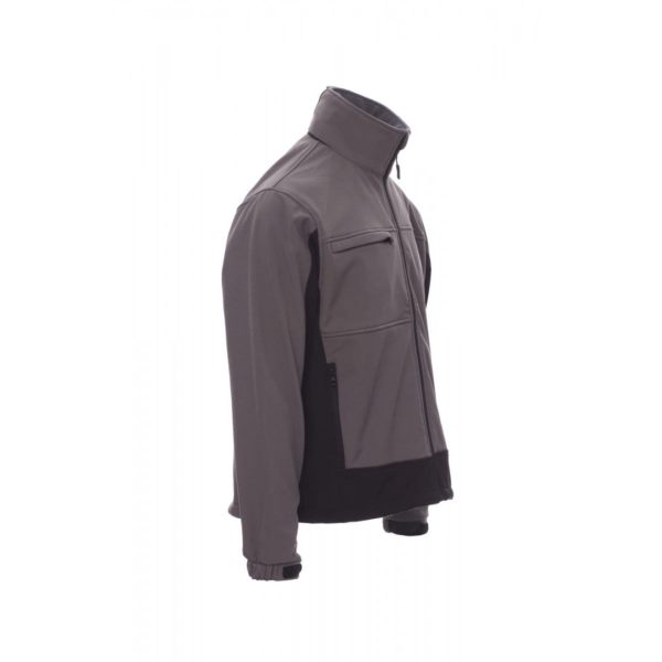 Men's Soft-Shell Polyester Elastane Jacket for Autumn-Winter, 330 g/m2 - Payper Storm