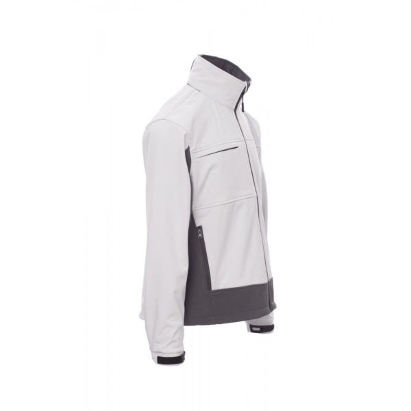 Men's Soft-Shell Polyester Elastane Jacket for Autumn-Winter, 330 g/m2 - Payper Storm
