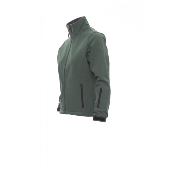Jacheta softshell Payper Sunny Femei - 93% polyester + 7% elastane - Toamna-Iarna - 330 g/m2