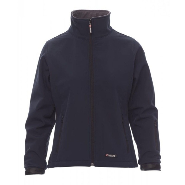 Jacheta softshell Payper Sunny Femei - 93% polyester + 7% elastane - Toamna-Iarna - 330 g/m2