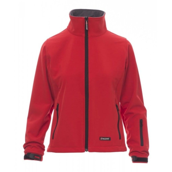 Jacheta softshell Payper Sunny Femei - 93% polyester + 7% elastane - Toamna-Iarna - 330 g/m2
