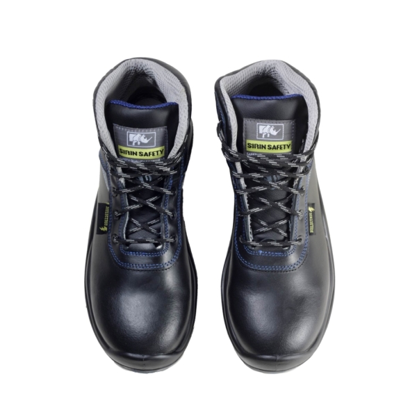 Bocanci Sirin Tesla CK SB E P WRU FO SRC -  material rezistent la abraziune, asigură aerisirea piciorului, PU 2D, Tip burduf - dublata cu material spongios, Insiretare prin perforatii consolidate cu capse nemetalice