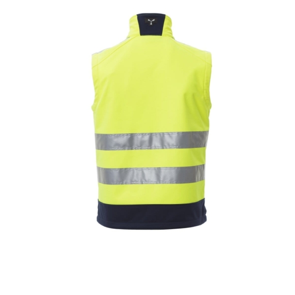 Vesta softshell Payper Traffic pentru Barbati, 100% polyester Soft shell, Toate anotimpurile, 310 g/m2