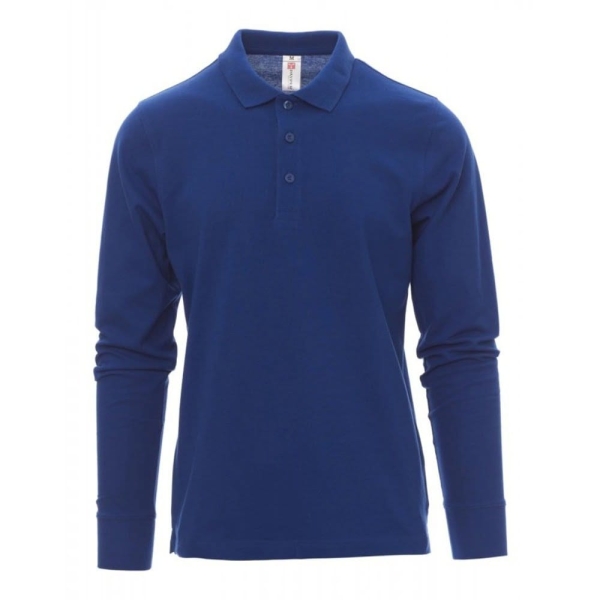 Tricou polo cu maneca lunga Payper Verona Barbati 100% Bumbac Toate anotimpurile 185 g/m2
