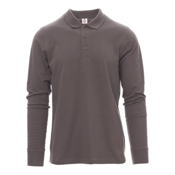 Tricou polo cu maneca lunga Payper Verona Barbati 100% Bumbac Toate anotimpurile 185 g/m2