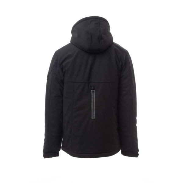 Jacheta softshell de iarna barbati din 78% Nylon + 22% Elastan, 330 g/m2