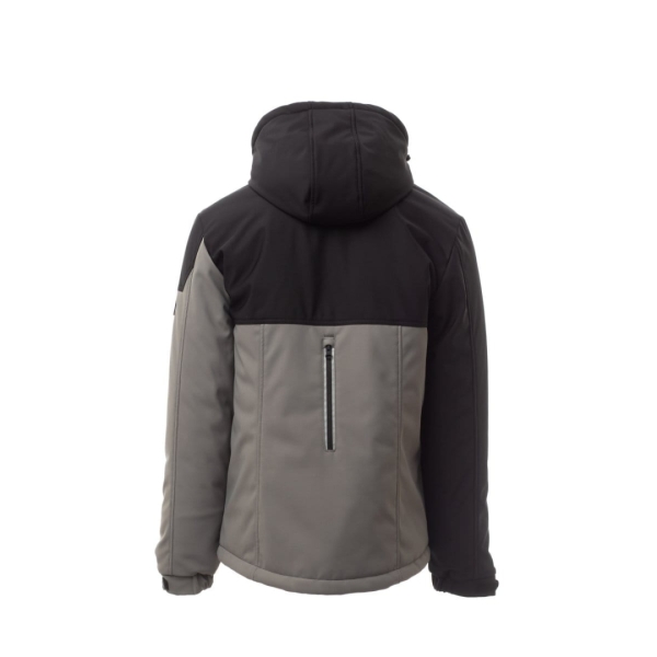 Jacheta softshell de iarna barbati din 78% Nylon + 22% Elastan, 330 g/m2