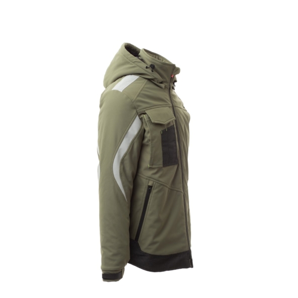 Jacheta softshell de iarna barbati din 78% nylon+22% elastane, 330 g/m2 Payper Wonder Pad