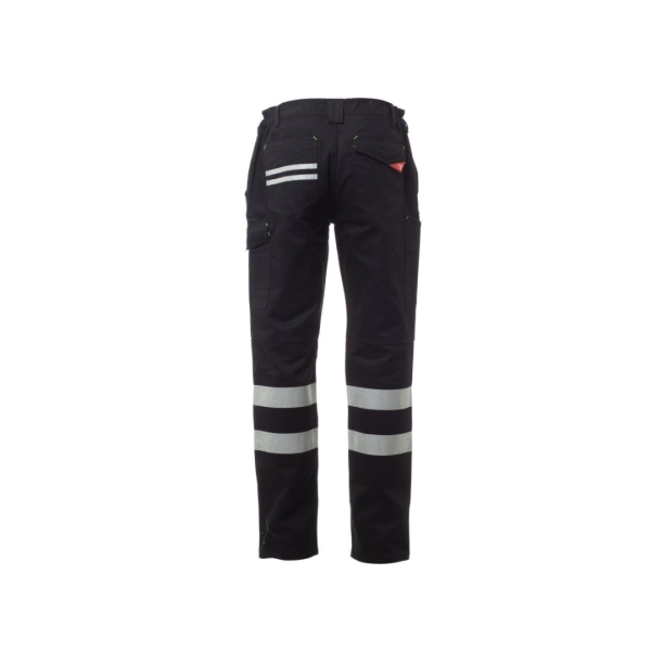 Pantaloni talie Payper Worker Reflex Unisex 100% Bumbac Sanfor Twill Toate anotimpurile 260 g/m2