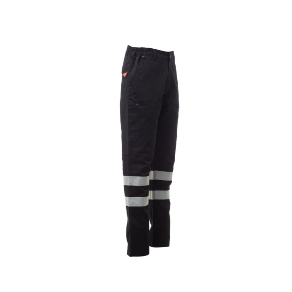 Pantaloni talie Payper Worker Reflex Unisex 100% Bumbac Sanfor Twill Toate anotimpurile 260 g/m2