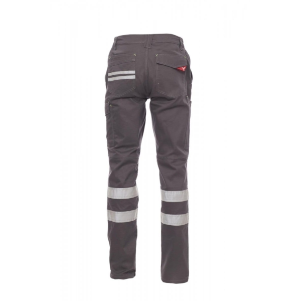 Pantaloni talie Payper Worker Reflex Unisex 100% Bumbac Sanfor Twill Toate anotimpurile 260 g/m2