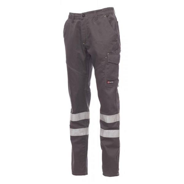 Pantaloni talie Payper Worker Reflex Unisex 100% Bumbac Sanfor Twill Toate anotimpurile 260 g/m2