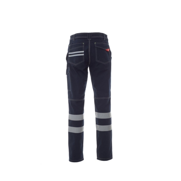 Pantaloni talie Payper Worker Summer Reflex Unisex 100% Bumbac Twill ripstop Vara 210 g/m2