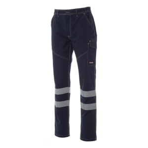 Pantaloni talie Payper Worker Summer Reflex Unisex 100% Bumbac Twill ripstop Vara 210 g/m2