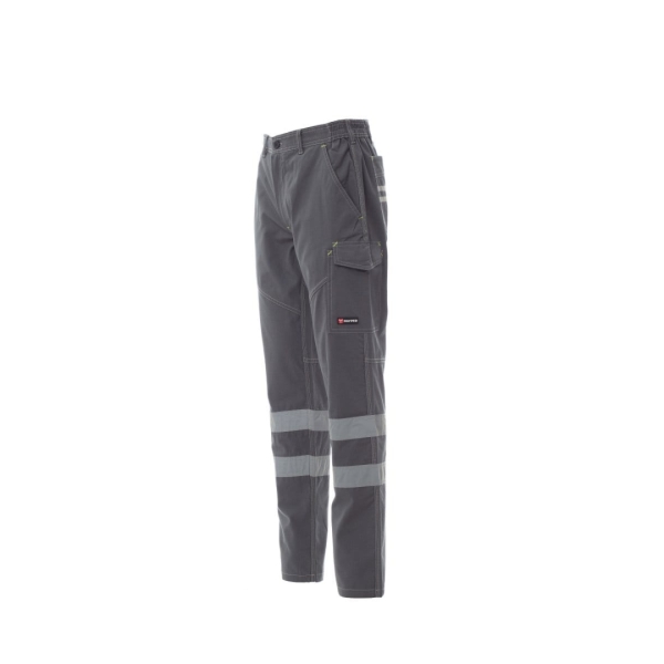 Pantaloni talie Payper Worker Summer Reflex Unisex 100% Bumbac Twill ripstop Vara 210 g/m2