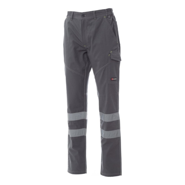 Pantaloni talie Payper Worker Summer Reflex Unisex 100% Bumbac Twill ripstop Vara 210 g/m2