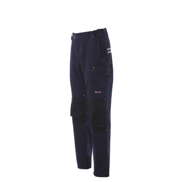 Pantaloni talie Payper Worker Tech Unisex Twill Mechanical Stretch 65% polyester + 35% bumbac Toate anotimpurile 265 g/m2