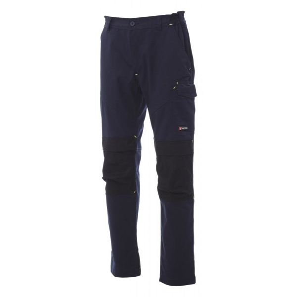 Pantaloni talie Payper Worker Tech Unisex Twill Mechanical Stretch 65% polyester + 35% bumbac Toate anotimpurile 265 g/m2