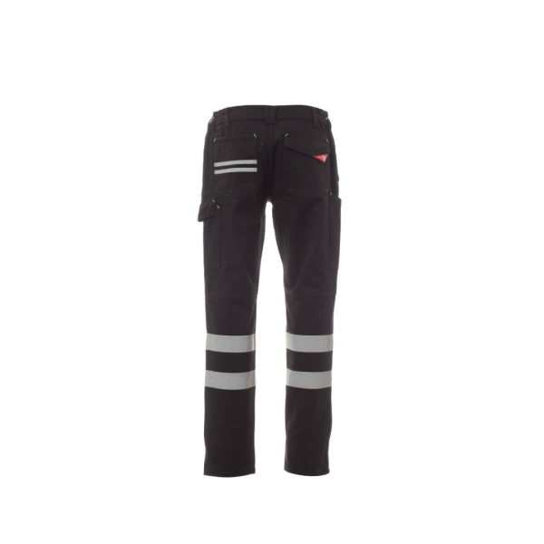 Pantaloni talie Payper Worker Winter Reflex Unisex - 100% Bumbac Satin periat - Iarna - 350 g/m2