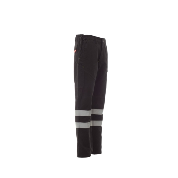 Pantaloni talie Payper Worker Winter Reflex Unisex - 100% Bumbac Satin periat - Iarna - 350 g/m2