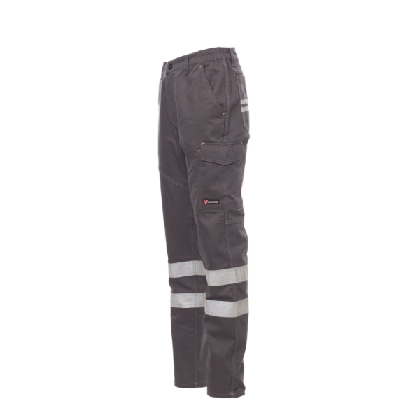 Pantaloni talie Payper Worker Winter Reflex Unisex - 100% Bumbac Satin periat - Iarna - 350 g/m2