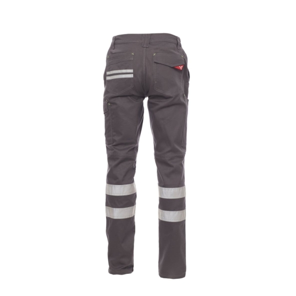 Pantaloni talie Payper Worker Winter Reflex Unisex - 100% Bumbac Satin periat - Iarna - 350 g/m2