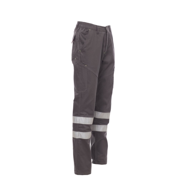 Pantaloni talie Payper Worker Winter Reflex Unisex - 100% Bumbac Satin periat - Iarna - 350 g/m2