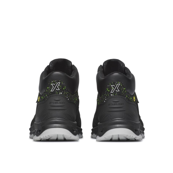 Bocanci Exena Mars S3 ESD SRC - material rezistent la abraziune, Energy, PU 2D, Tip burduf - dublata cu material spongios