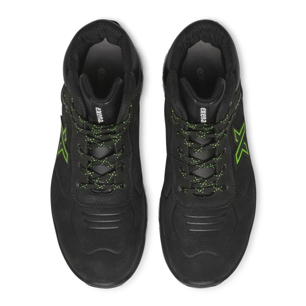 Bocanci Exena Mars S3 ESD SRC - material rezistent la abraziune, Energy, PU 2D, Tip burduf - dublata cu material spongios