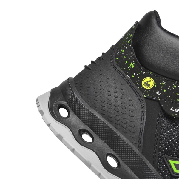 Bocanci Exena Saturn S3 ESD SRC - material rezistent la abraziune Energy PU 2D cu Tip burduf - dublata cu material spongios