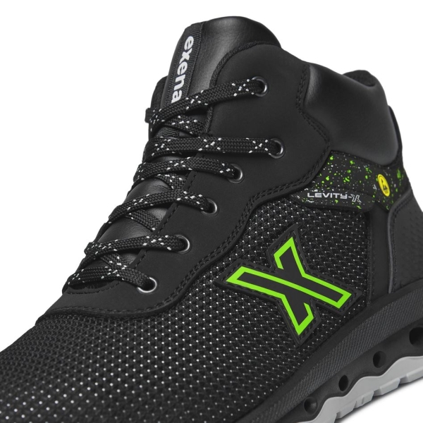 Bocanci Exena Saturn S3 ESD SRC - material rezistent la abraziune Energy PU 2D cu Tip burduf - dublata cu material spongios