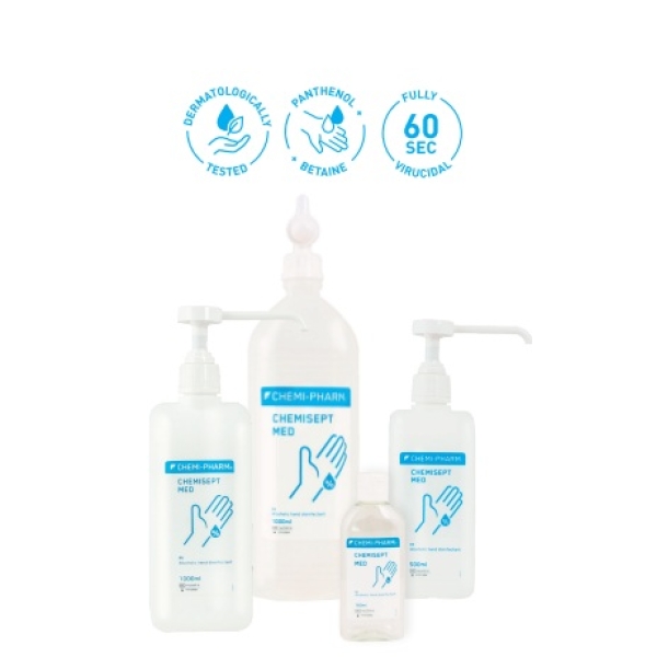 Gel dezinfectant pentru maini, pe baza de alcool, Chemisept IPA-N gel 1000 ml