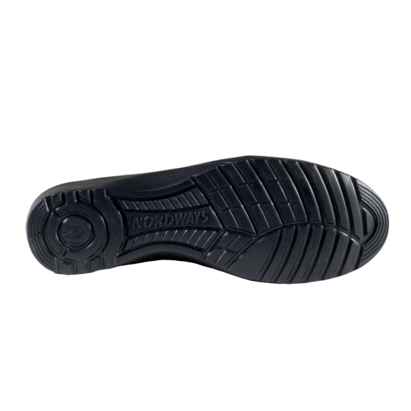 Pantofi Sirin Dapyx S2 SRC,rezistent la abraziune, asigură aerisirea piciorului, lipită din poliuretan dublă densitate, tip burduf - dublată cu material spongios, înșiretare prin perforații consolidate cu capse metalice