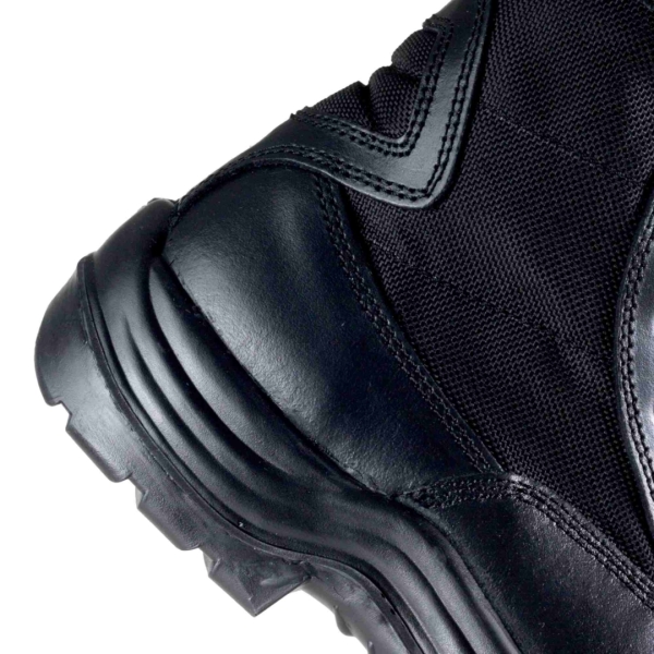 Bocanci Sirin Decebal 02 FO SRC -  material rezistent la abraziune, PU 2D, Tip burduf, închidere cu insiretare prin perforatii consolidate cu capse metalice