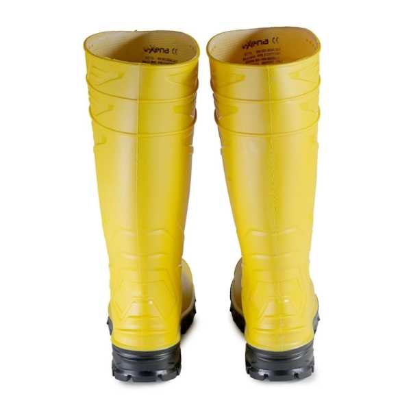 Cizma Exena PVC Devil yellow S5 SRC Poliester Injectata Slip-on Da