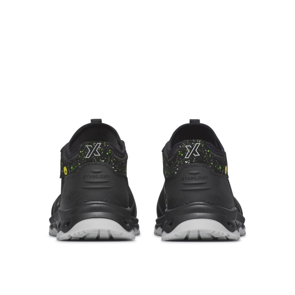 Pantofi Exena Moon S3 ESD SRC - rezistent la abraziune, Energy, PU 2D, Insiretare prin perforatii consolidate cu capse metalice