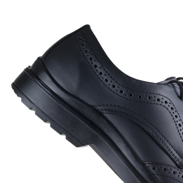 Pantofi Sirin Manager New S1 SRC -rezistent la abraziune, asigură aerisirea piciorului, PU 1D, Tip burduf - dublata cu material spongios, Insiretare prin perforatii