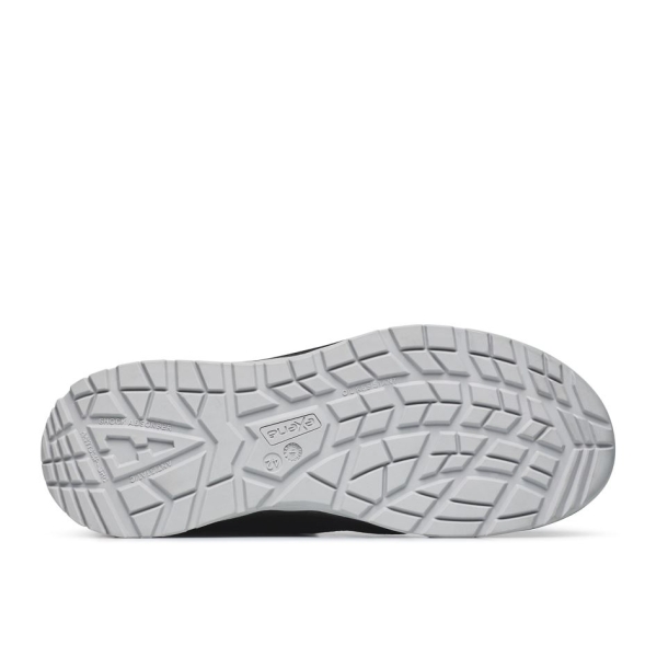 Pantofi Exena Neptune S1P ESD SRC, rezistent la abraziune, Energy PU 2D, Închidere, Insiretare prin perforatii consolidate cu capse metalice