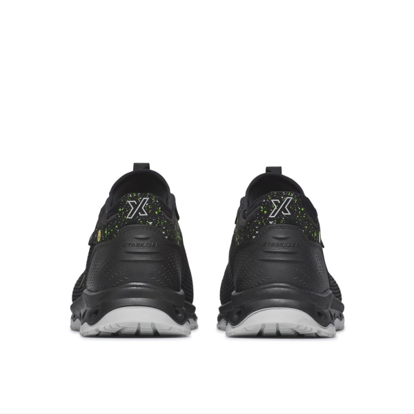 Pantofi Exena Jupiter S3 ESD SRC - rezistent la abraziune, Energy, PU 2D, Insiretare prin perforatii consolidate cu capse metalice