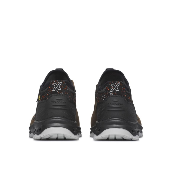 Pantofi Exena Venus S3 ESD SRC din rezistent la abraziune cu Energy PU 2D și înșiretare prin perforații consolidate cu capse metalice